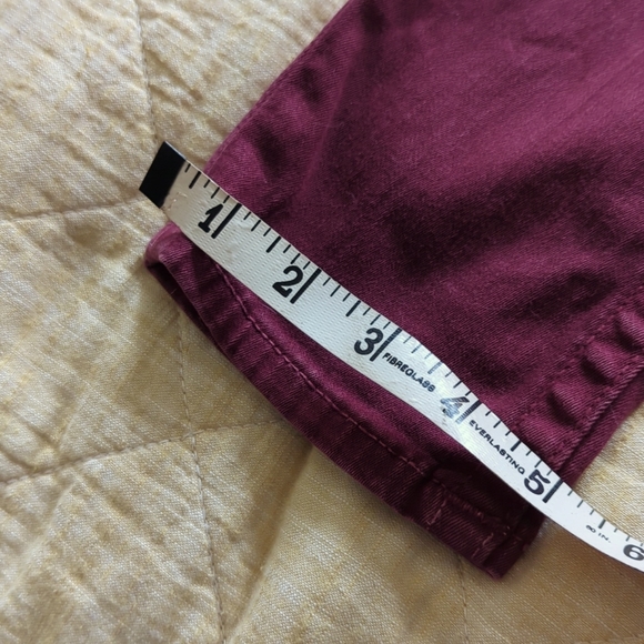Women's True Religion deep red skinny jeans size 28 - Picture 7 of 10